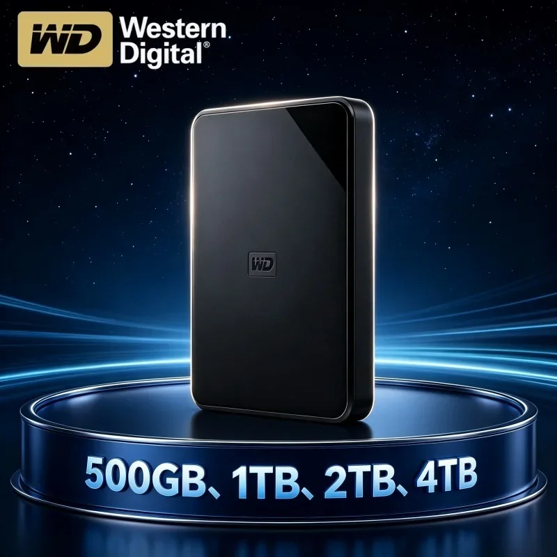 Western Digital WD Elements 5TB 4TB 2TB 1TB 2.5" Portable Hard Drive HDD USB3.0 External Hard Disk For Desktop PC Laptop