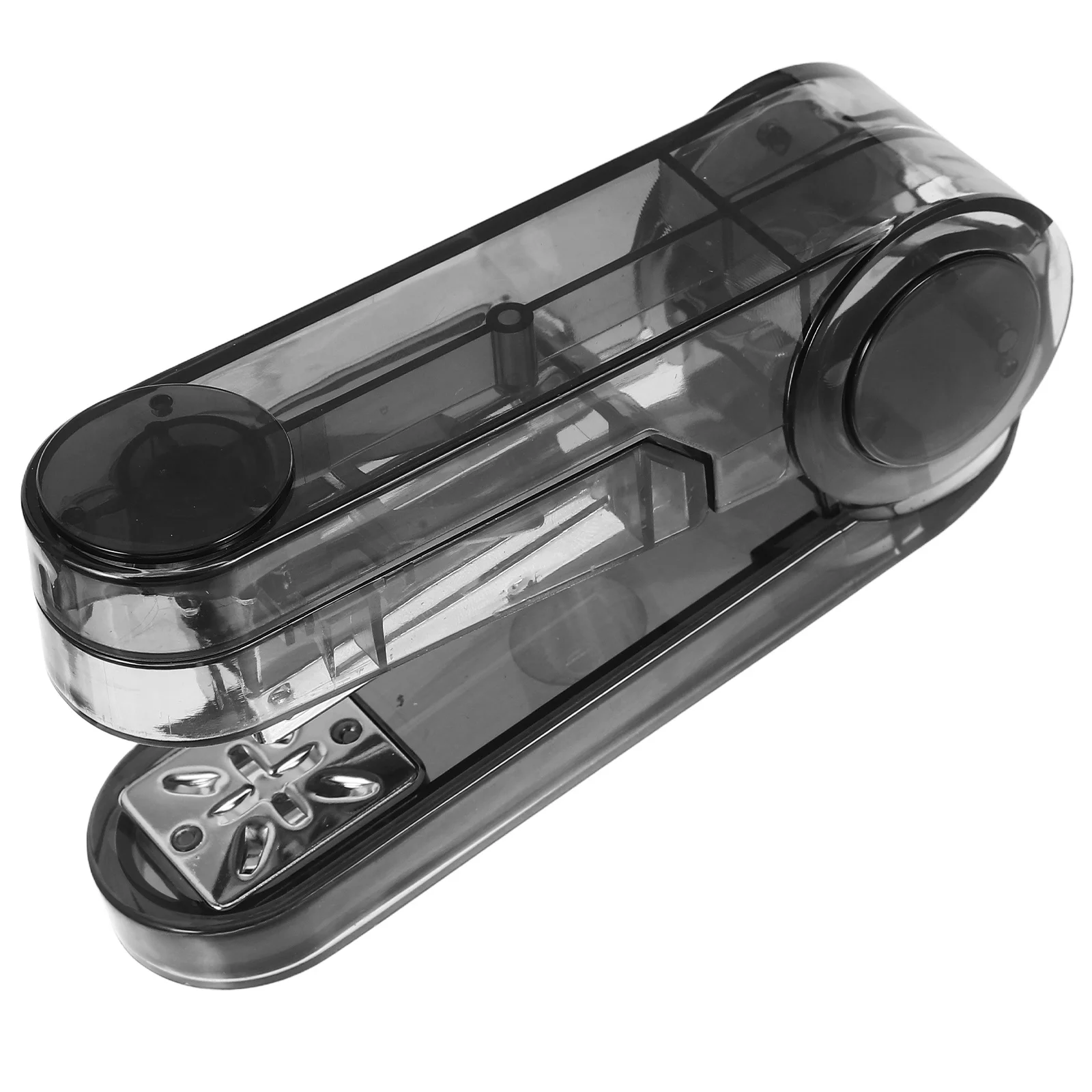 360도 회전 가능한 스테이플러 투명 케이스 다용도 바인딩 모드 컴팩트 대용량 플라스틱 책상용