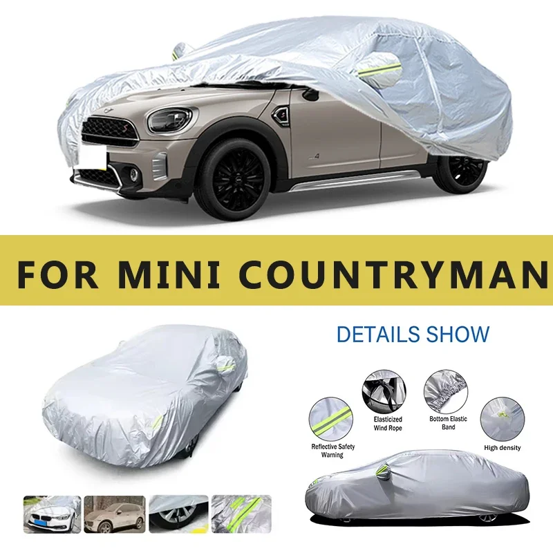 

For MINI COUNTRYMAN Car Cover Outdoor Protection Covers Snow Sunshade Waterproof Dustproof Car Accessories