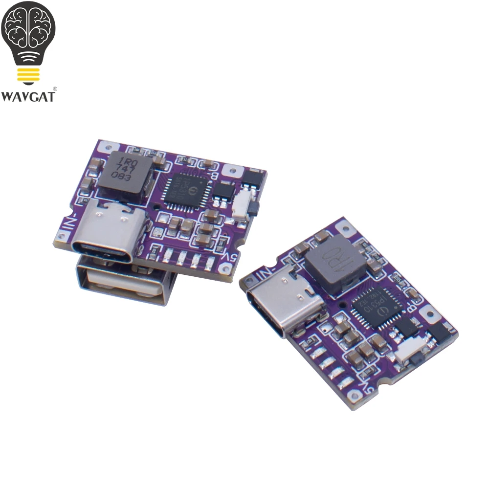 Mini-Typ-C-Powerbank-Mainboard mit 3 A Lade- und Entlademodul, der von Mobiltelefonen von 5 V bis 4,2 V auflädt