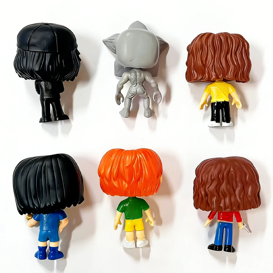 6-8 stuks Stranger verzamelbare vinyl actiefiguren, woondecoratie, ornament, cadeau voor kinderen en fans