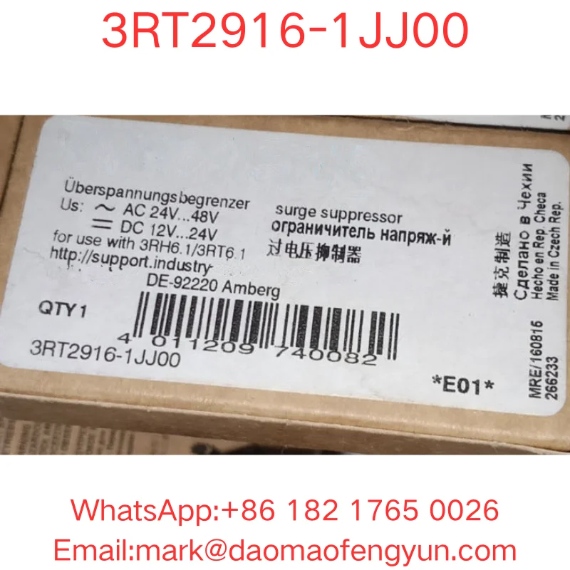 

Brand New 3RT2916-1JJ00 3RT2916-1BB00 3RT2926-1BD00 3RT2936-1BD00 3RV2901-2E