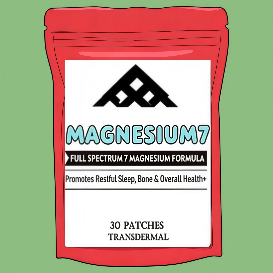 Magnesium Complex Transdermal Patches for Sleep Support, Muscle Recovery 30 Patches