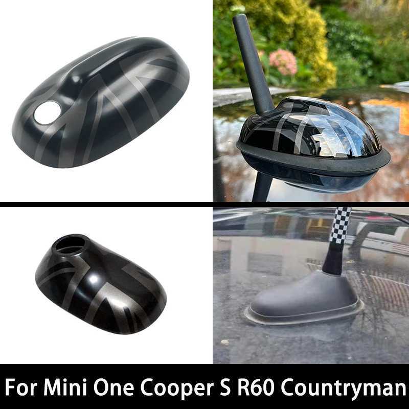 For MINI One Cooper S JCW R60 Countryman Car Antenna Aerial Decoration Case Cover Sticker Auto Accessories