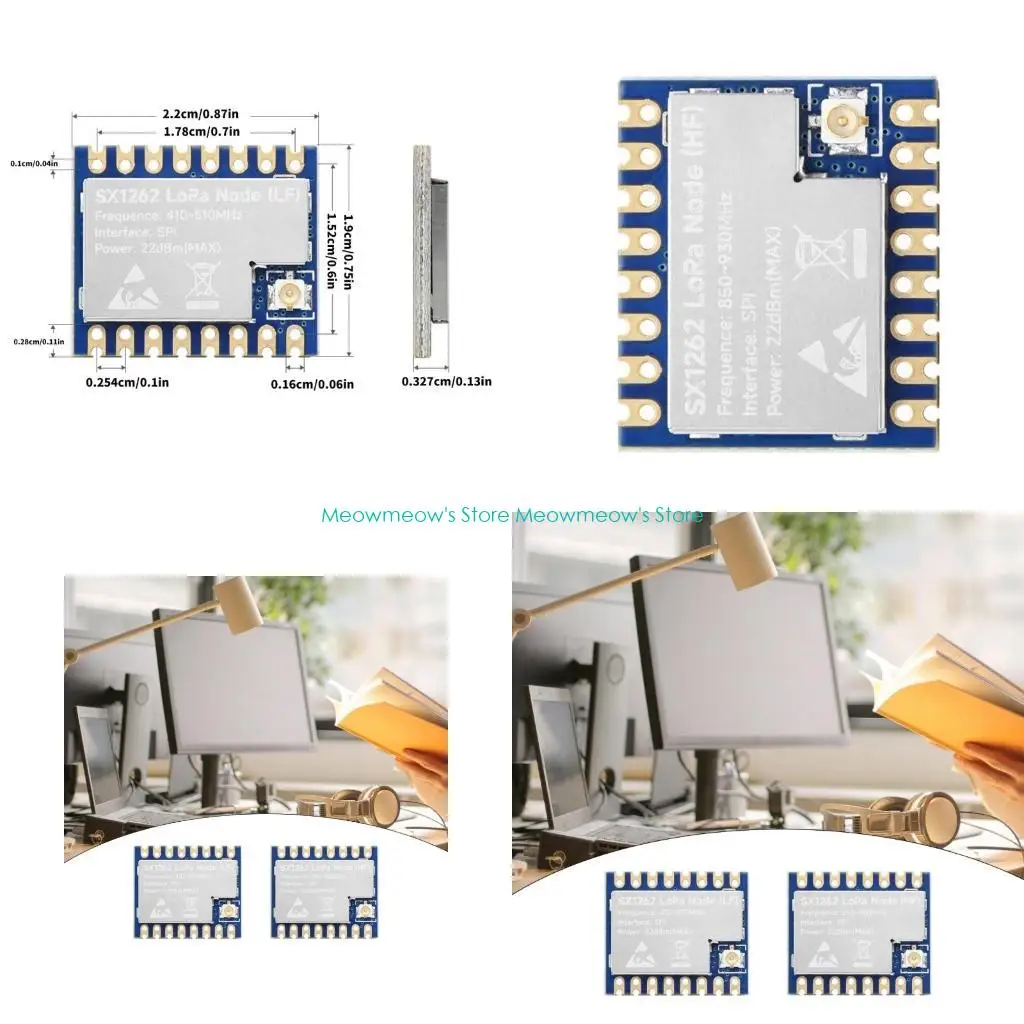 

W91A SX1262 Модуль Lorawan с TCXO для стабильных операций в суровых условиях