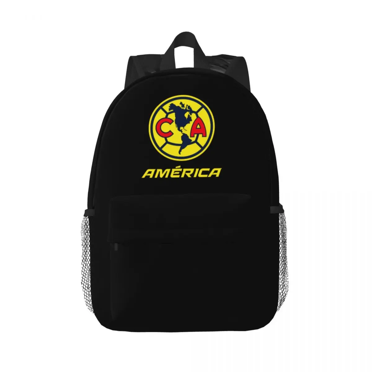 Club America Casual Backpack Simple Storage Bag Back to School Office Supplies Cute Stationery