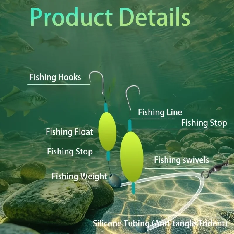 3 قطعة عكس قبالة أسفل خطاف مزدوج مجموعة عكس الصيد هوك Subline دعابة الصيد الأوروبي الكارب مقلوب تلاعب