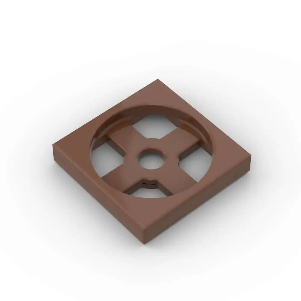 

MOC 10PCS Part Bricks 3680 3679 3680c01 Plate 2x2 Turntable Base Building Blocks Set Educational Particle Toys Birthday Kid Gift