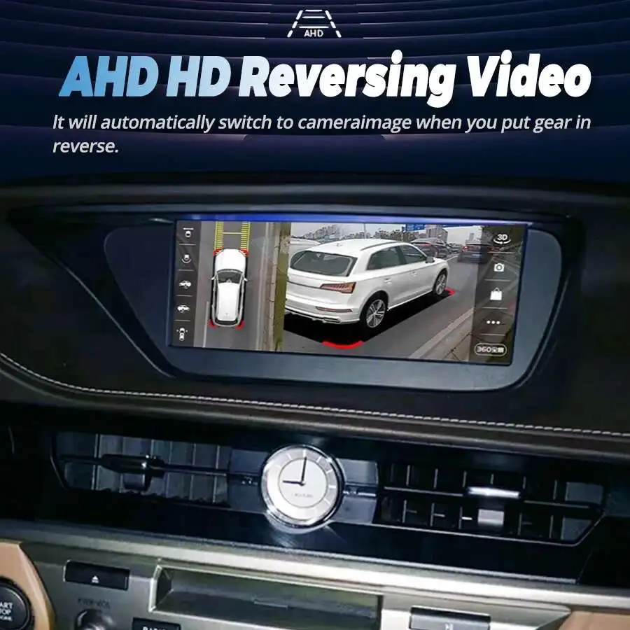 Radio de coche para Lexus ES350 ES400 ES250 ES300h 2013-2017 Bluetooth CarPlay 10,25 pulgadas reproductor de vídeo Multimedia estéreo pantalla AHD