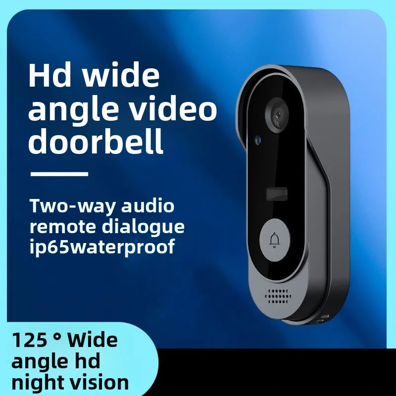 Timbre de vídeo M9 de alta definición IP65, resistente al agua, Graffiti inteligente, teléfono móvil, intercomunicador de voz remoto inalámbrico, Monitor para el hogar