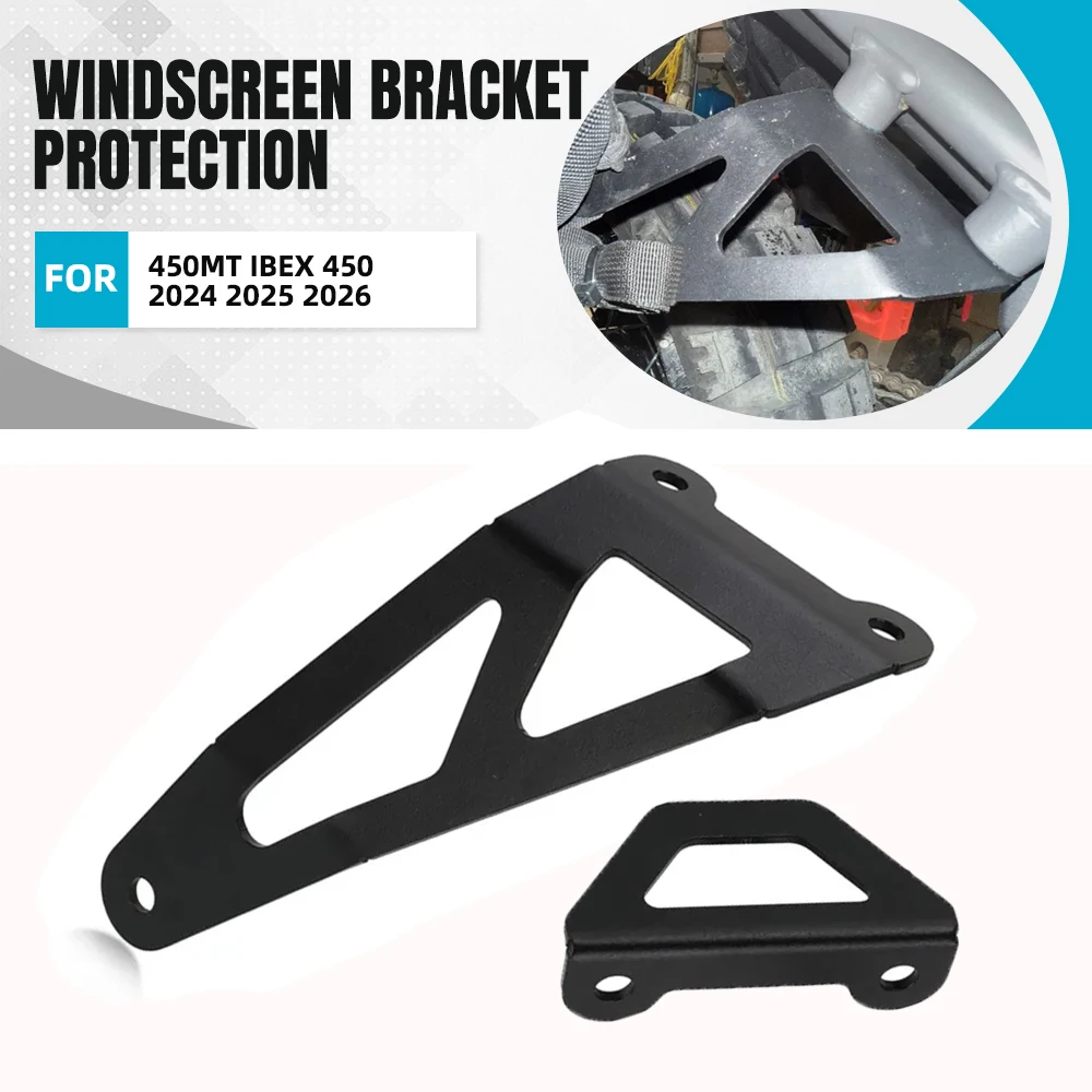 

For CFMOTO 450MT MT450 CF MOTO IBEX 450 MT MT 450 Motorcycle Rear Foot Peg Removes Blanking Plate Exhaust Hanger Support Bracket