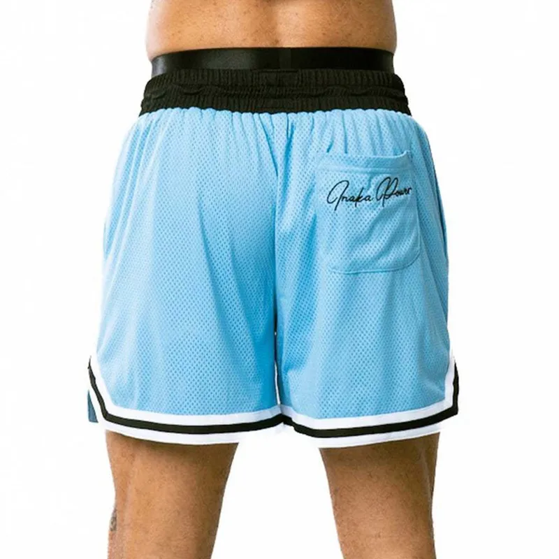 Summer Fashion Brand Basketball Embroidery IP Shorts Casual Sports Shorts Mesh Wicking Sweat Breathable Fitness Sports Shorts