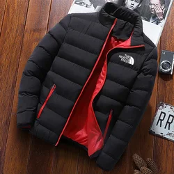 Leisure Thick Warm Pike Hip Hop Street Sports Jacket 2024 Winter Fashion New Męska bawełniana kurtka z zamkiem błyskawicznym ze stójką