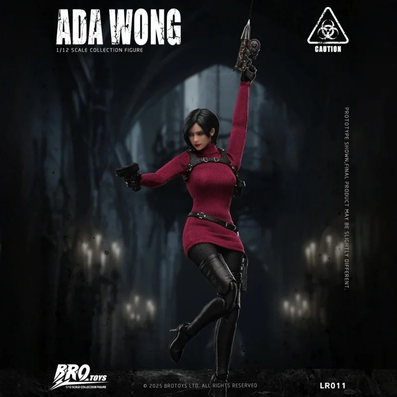

Коллекционная подвижная фигурка Brotoys 1/12 Ада Вонг (персонаж Resident Evil) Lr011, модель для подарков и аксессуаров