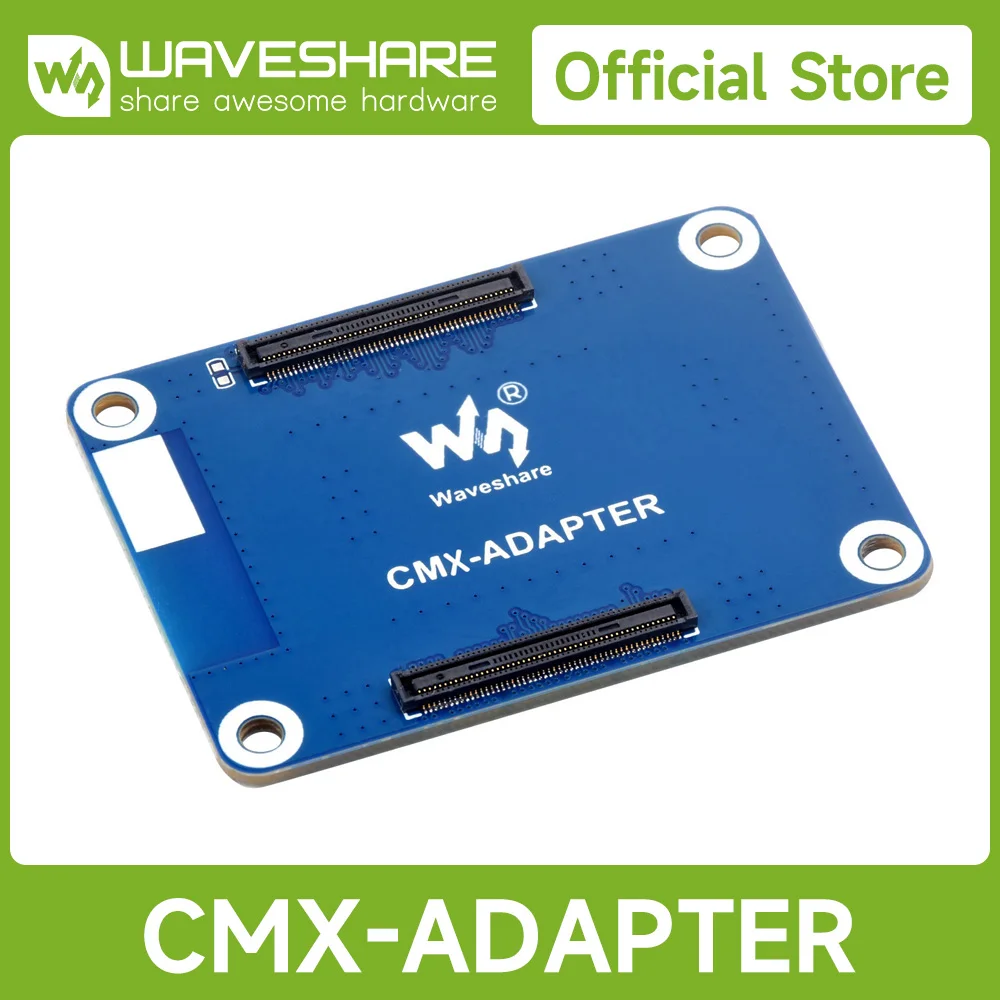 Waveshare Interface Protection Adapter Board Protection for Frequent Plugging and Unplugging of CM4 / CM5 Socket
