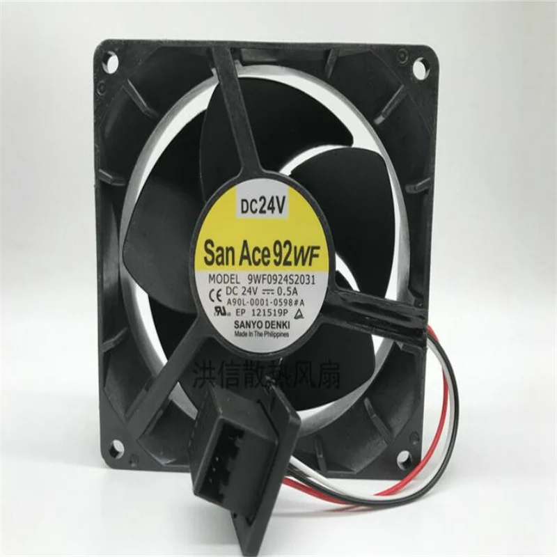 

A90L-0001-0598 # A9WF0924S2031 24v 0.5A 9032 three-wire fan