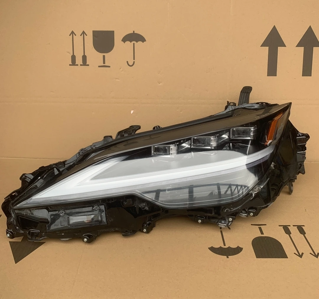 Fit For Lexus LS500 Headlight 2021-2025 LS Headlights Triple Lens Matrix LED Headlight Assembly For Lexus LS Headlamp EU Version