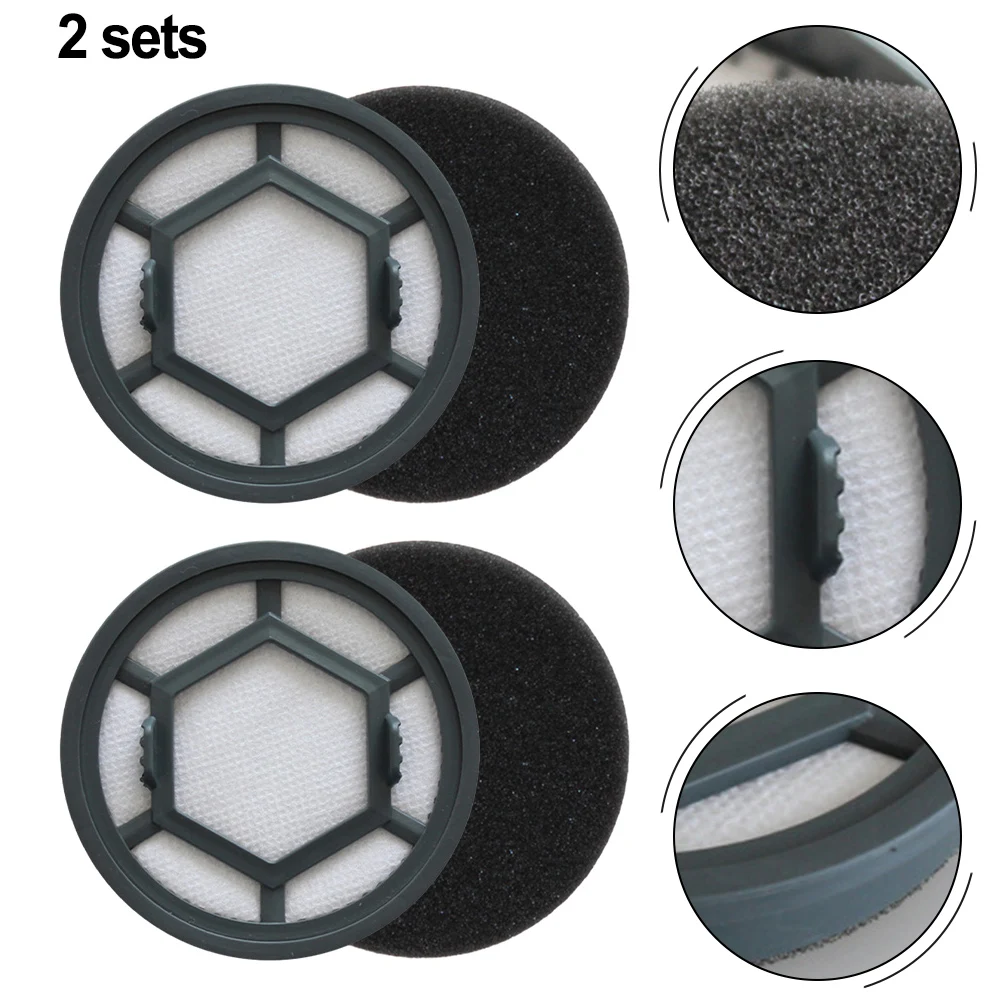 فلتر للمكنسة الكهربائية المحمولة اللاسلكية الإعصار مكنسة كهربائية محمولة 2in1 اللوازم المنزلية تنظيف أجزاء المكنسة الكهربائية