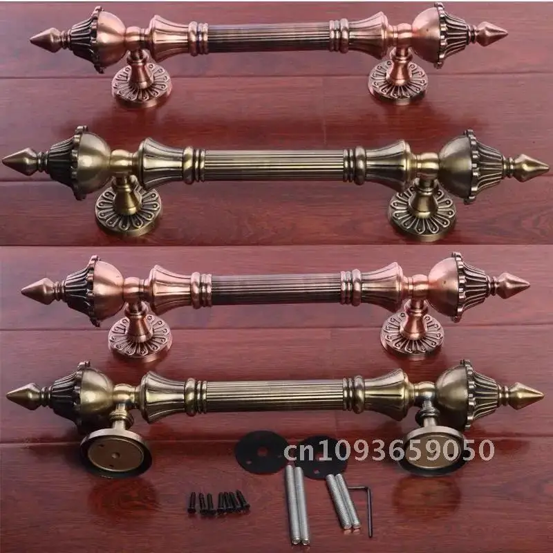 

1pcs Upscale European Handles Antique Villa Archaize Handle for KTV/hotel Door Pull Glass Door Hardware Door Wood Wooden