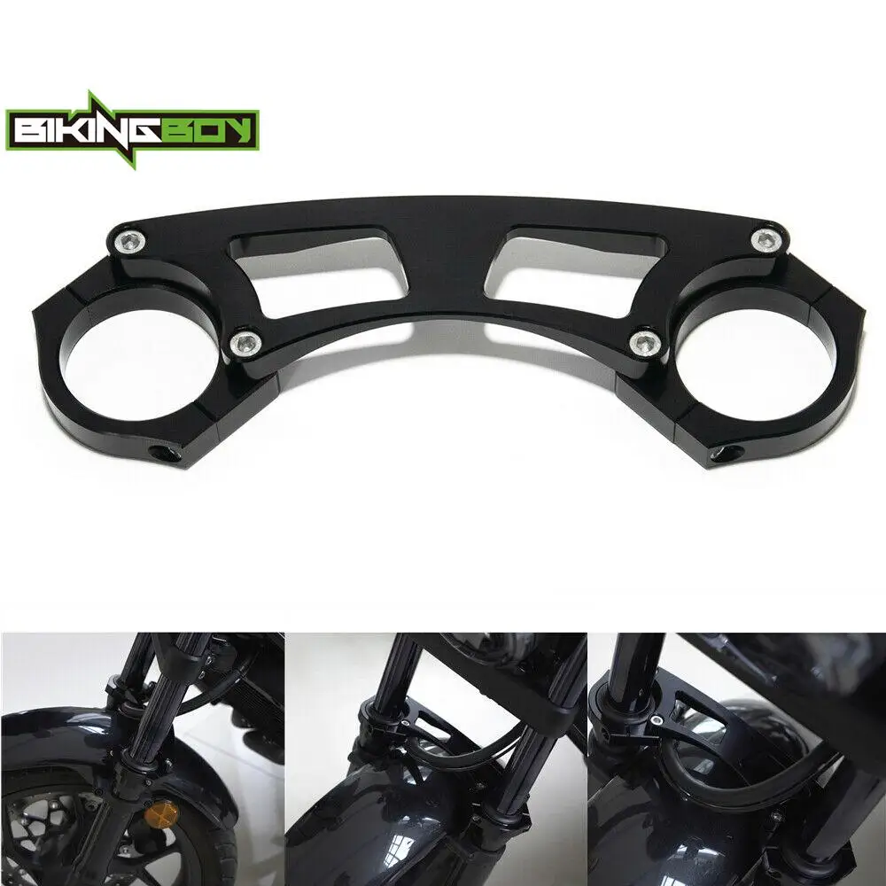 BIKINGBOY For Honda CMX 300 500 1100 Rebel CMX300 CMX500 CMX1100 All Balance Shock Front Fork Stabilizer Brace Bracket Aluminium