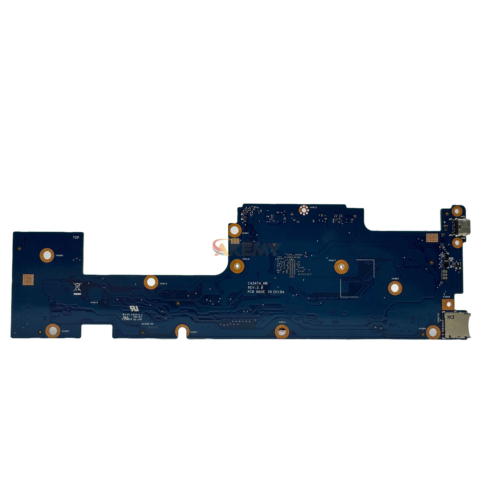 C434TA Laptop Motherboard For ASUS Chromebook C434T C434TA Notebook Mainboard With I3 I5 I7 CPU 100% Tests OK Fast Shipping Stk view 3