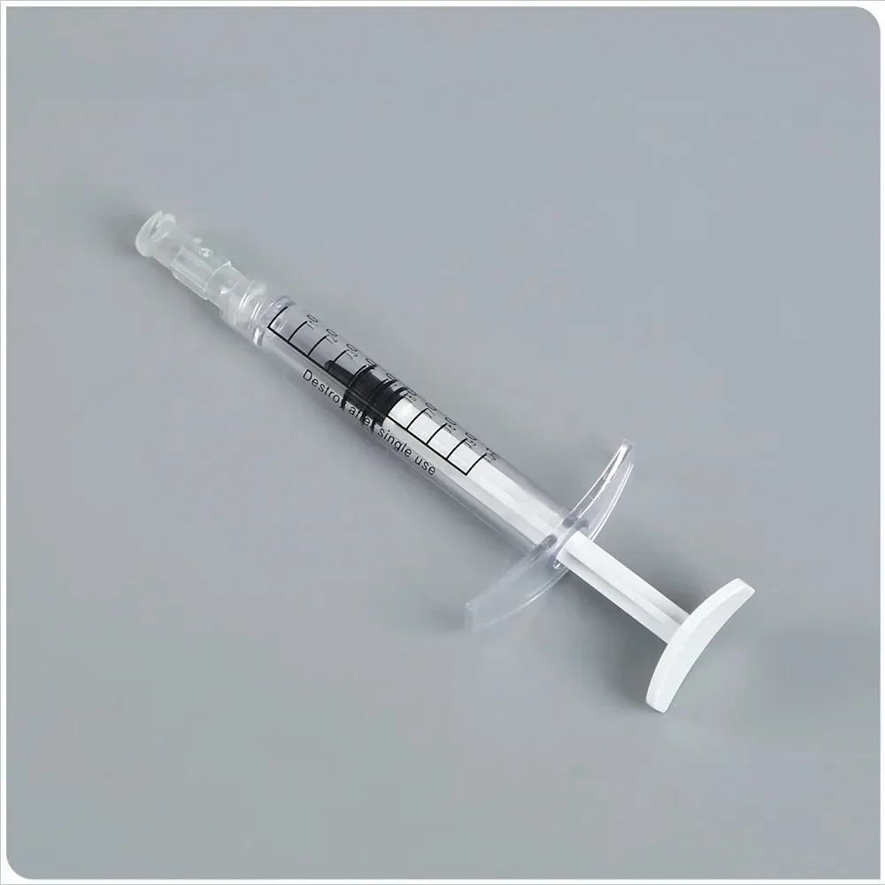 Factory retail and wholesale of dust-free and sterile plastic syringe connectors, Ruhr syringe adapters, transparent PP material