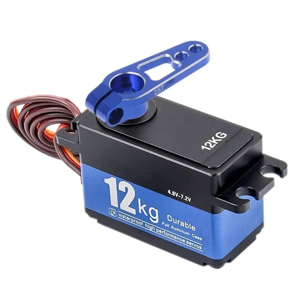 12KG Metal Gear Low Profile Digital Servo For 1/10 On-Road Touring Drift Car 3RACING Sakura D5 MR HPI Tamiya Kyosho