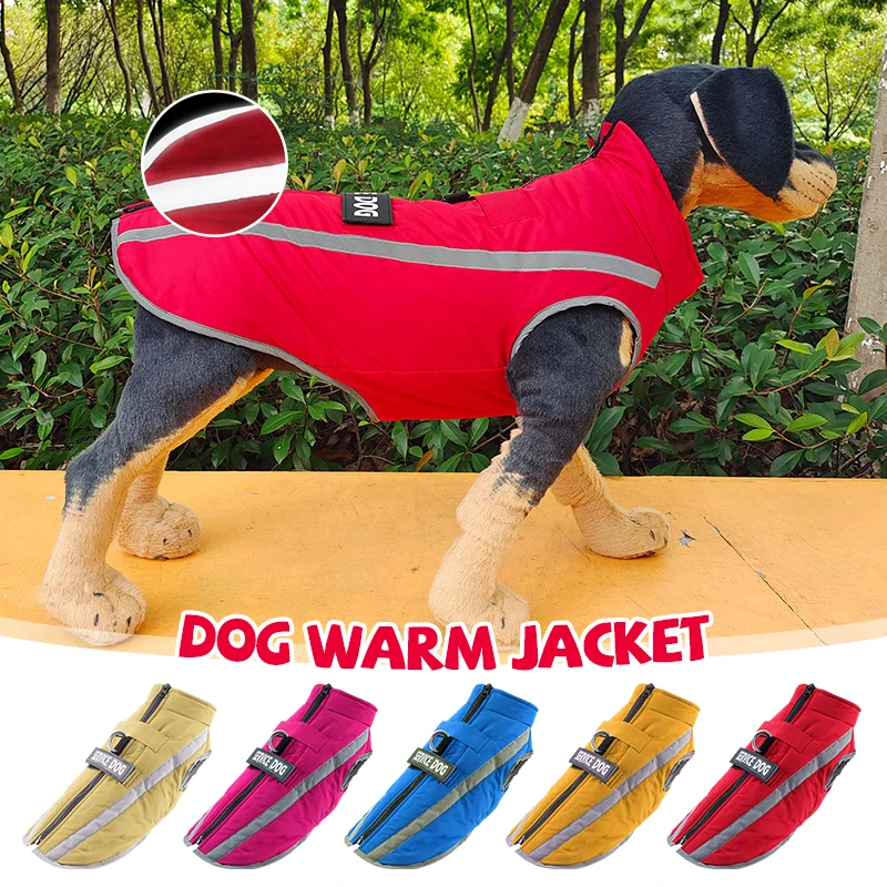 

Dog Coat Pet Vest Polar Fleece Winter Warm Dog Clothes Waterproof Interchange Jacket For Small Medium Large Dog Golden Retriever