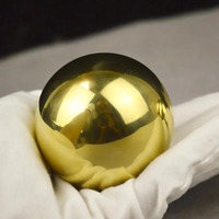 Solid Brass Ball High Precision Smooth Round Beads Diameter 0.9/1/1.2/1.8/2/2.381/2.5/2.8/3/3.175/3.5/4/4.45/4.5/4.763/5mm-45mm