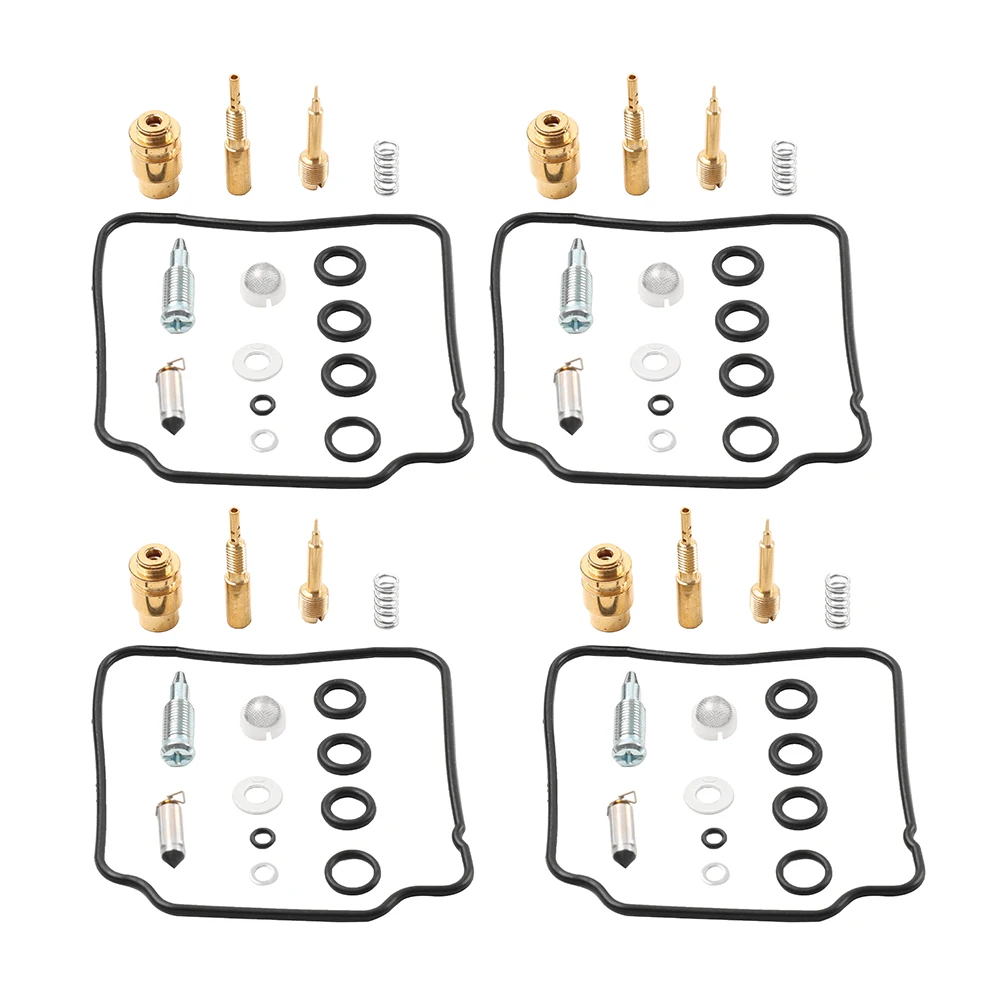 4X Carburetor Carb Repair Rebuild Kits For Yamaha FZR1000 Genesis 1987-1988