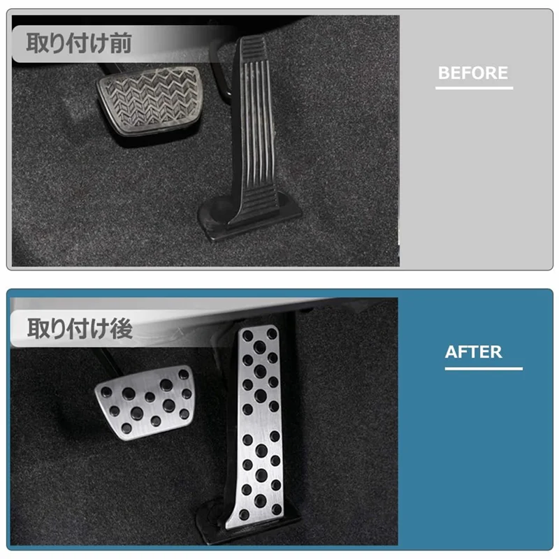 

For Lexus LBX 2024 Alluminum Alloy Car Pedals Accelerator Clutch Brake Pedal Cover Accessories