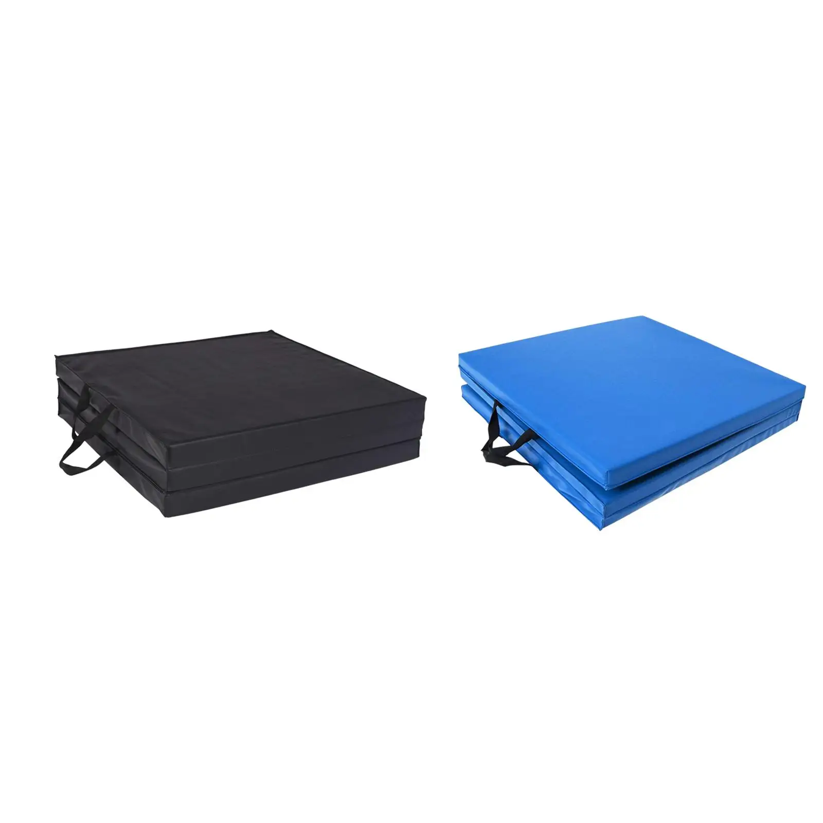 Folding Exercise and gym Thick Protective Flooring 3 Panel with Carrying Handle Cushion for Training Outdoor Indoor Trainer