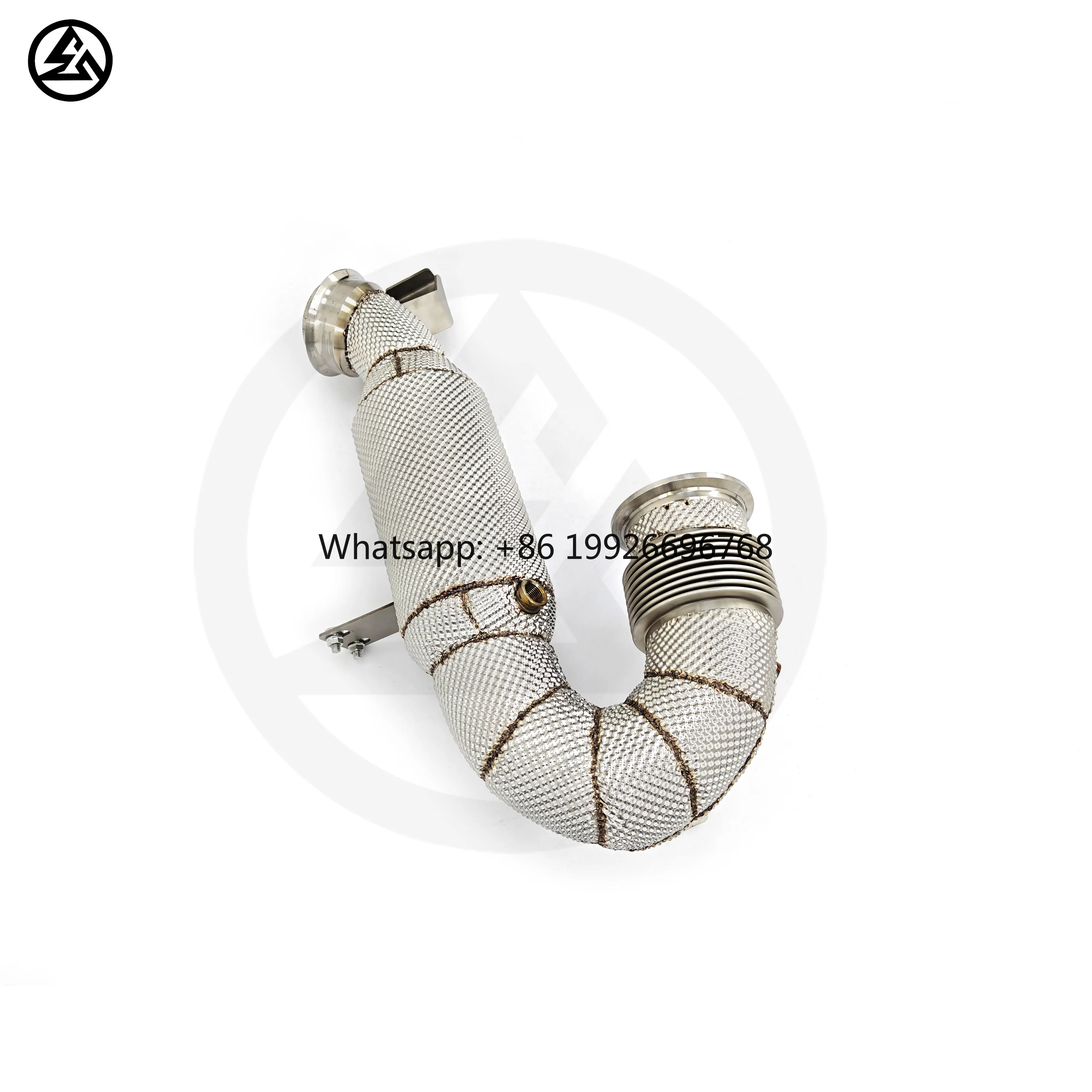 

High Flow Exhaust Sport Cat Downpipe Downpipe for Mercedes-Benz AMG GT43 GT53 E53 CLS53 GLS53 CLE53 GLE53 M256 3.0T
