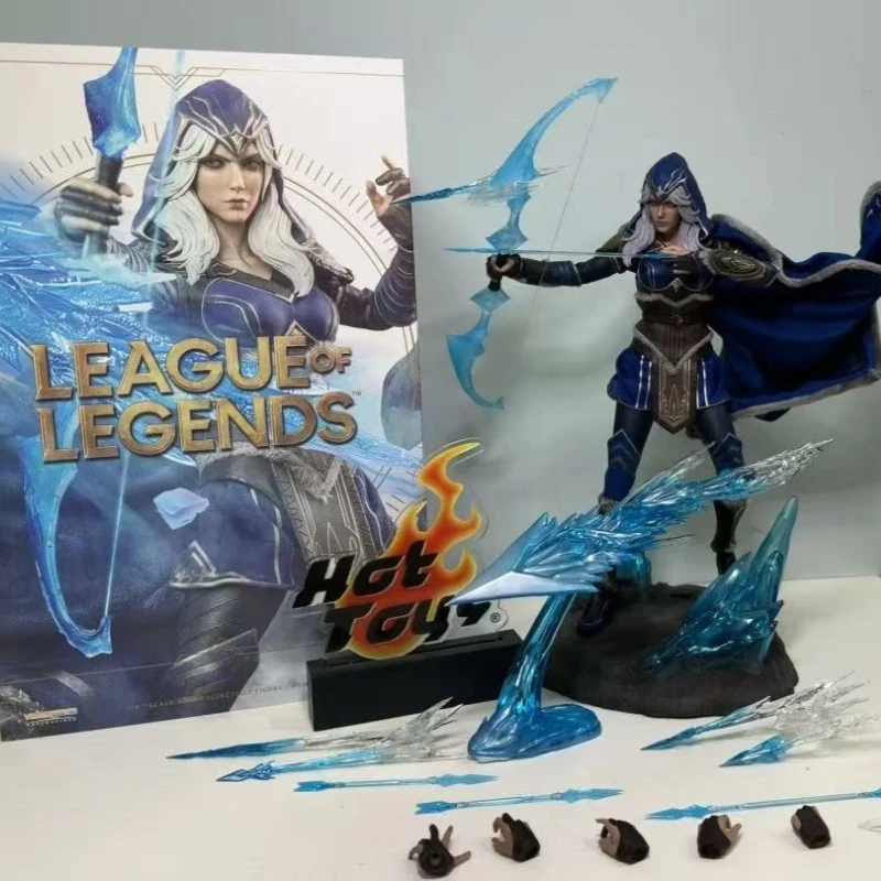 

In Stock Hottoys Ht 1/6 Vgm60 League Of Legends Ice Shooter Ash Ashe 12inch Full Set Action Figure Model Toys For Collector