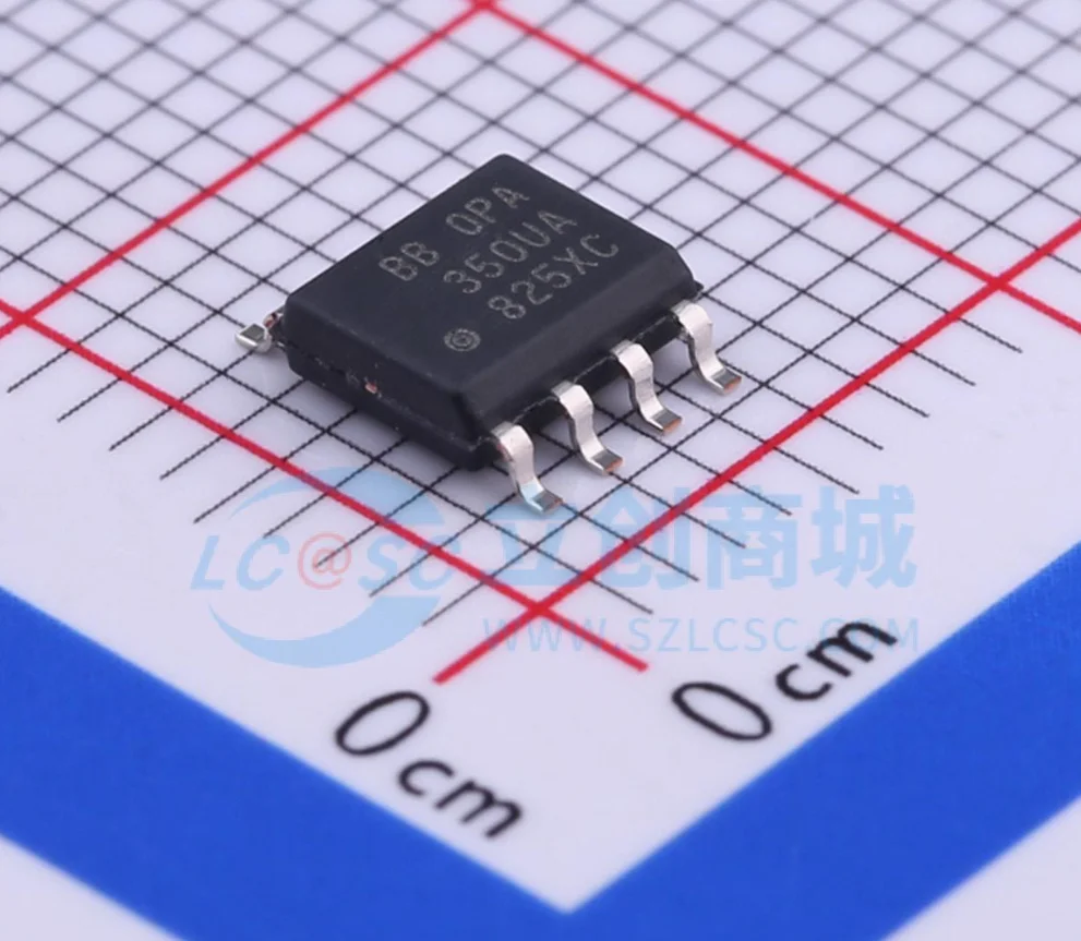 5PCS  OPA350UA Encapsulation: SOIC-8 100% original imported authentic products