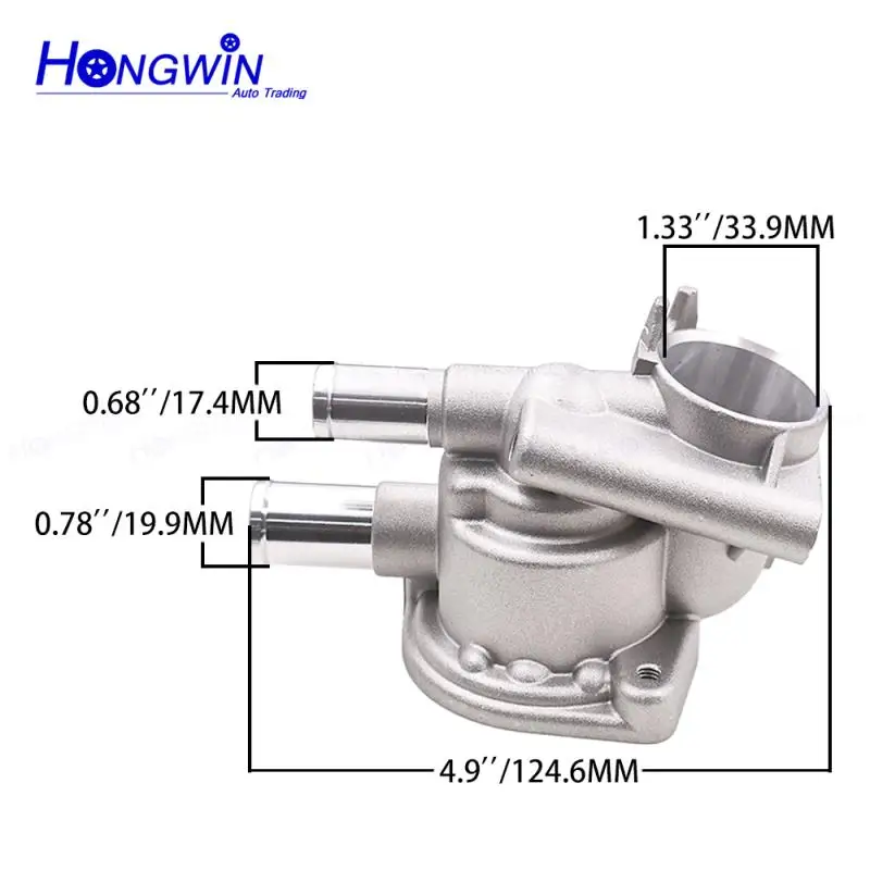 Engine Coolant Thermostat Housing 19320-P2A-000 For Honda HR-V Capa Civic 1.6L 1995-2000 2001 96hc2 19311P2A000 19320 P2A 000