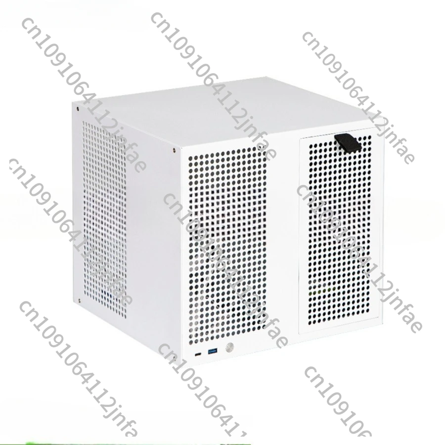 ATX power supply, MATX full height PCIe, Qunhui AIO storage, UNRAID Sagittarius 8-bay NAS chassis with backboard