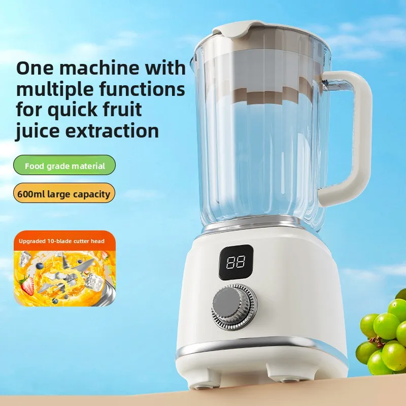 เครื่องคั้นน้ำผลไม้แบบพกพาสำหรับใช้ในครัวเรือน ความจุขนาดใหญ่ คั้นน้ำผลไม้ได้รวดเร็ว เหมาะสำหรับใช้ในบ้าน