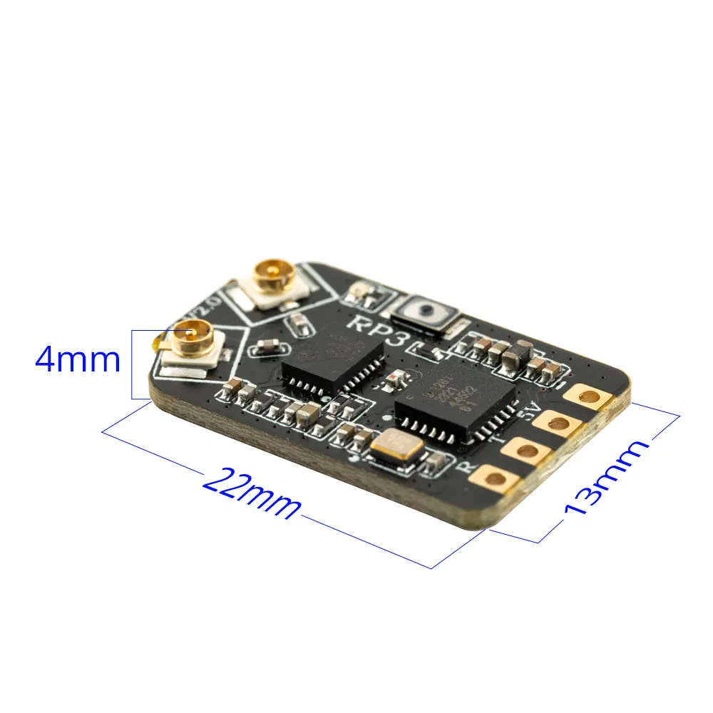 RadioMaster RP3 V2 ExpressLRS 2.4ghz Nano Receiver Built-in a TCXO ELRS Receiver for Whoops Drones and Fixed Wings view 2