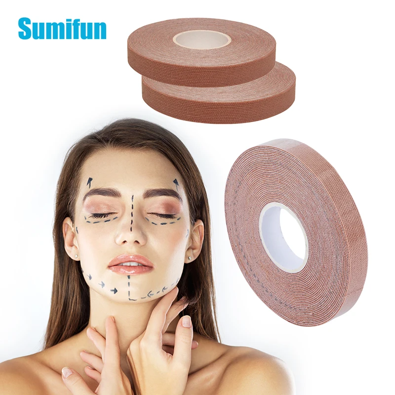 1/3 Rolls V Face Lifting Sticker Lift Skin Firming V Shape Tool Visible Face Lifter Tape Wrinkle Removal Bandage Beauty Health