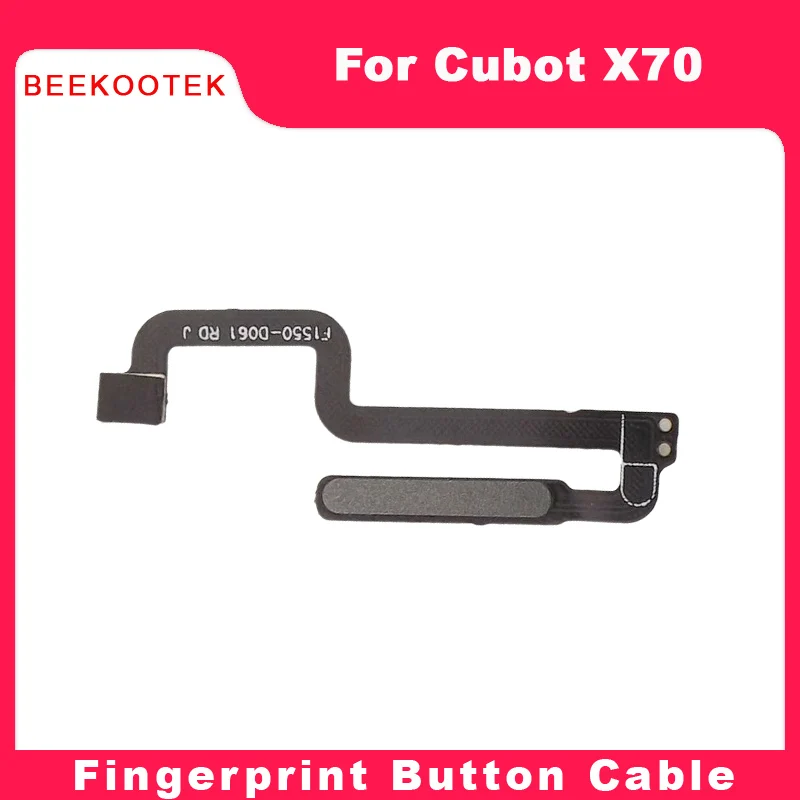 Neues original cubot x70 finger abdruck knopf sensor kabel flex fpc zubehör für cubot x70 smartphone