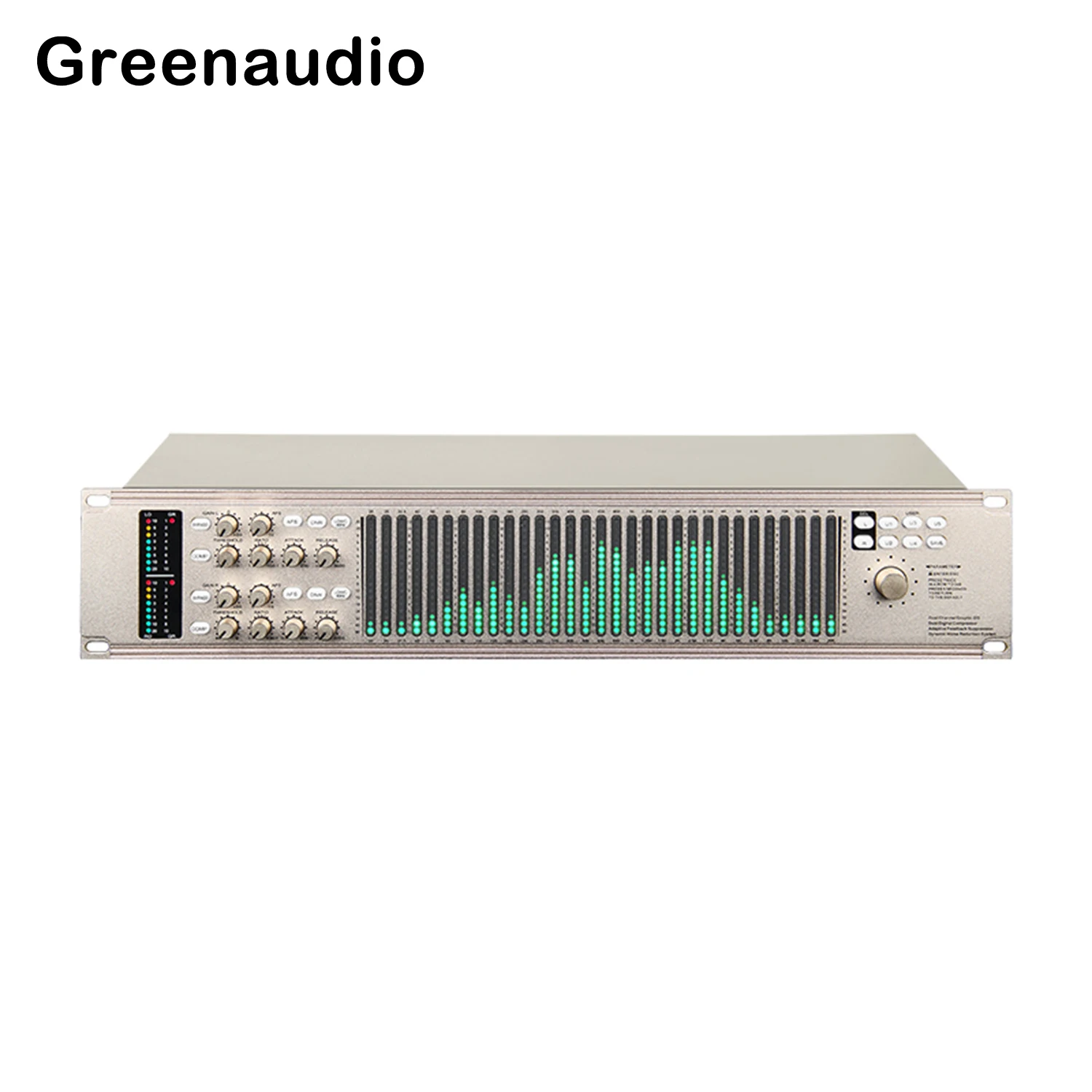 GAX-PQ2231 Professional digital equalizer with double digital compression limiter sound equipment