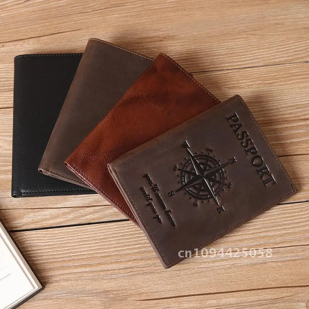 Lawaia Cowhide Wallet with RFID Blocking Anti-magnetic Leather Holder Case Lightweight Wallet Purse Passport Card Card Wallet