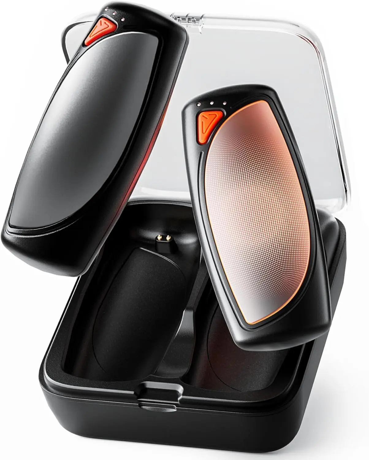 

Перезаряжаемые грелки для рук (2 шт.) с зарядным чехлом, аккумулятор 14000 мАч, портативный обогреватель для активного отдыха на природе