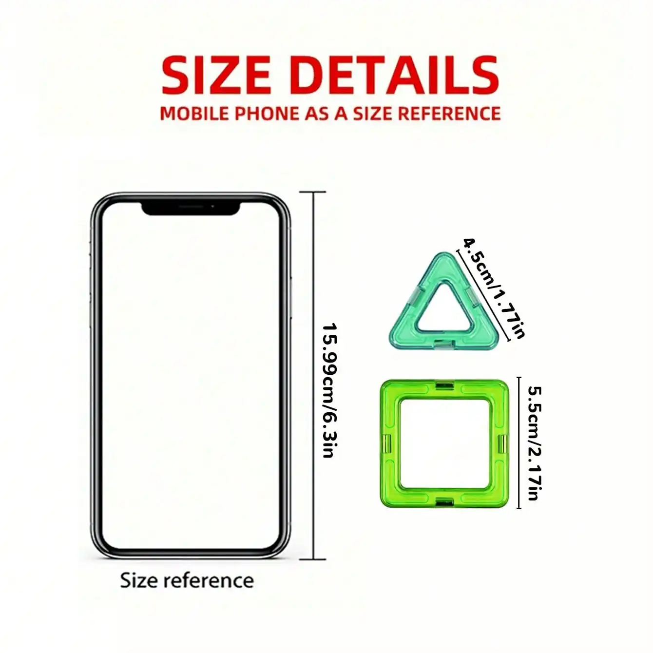 Magnetic Building Blocks DIY Magnet Children's Toys Designer Construction Set, Birthday Holiday Gift