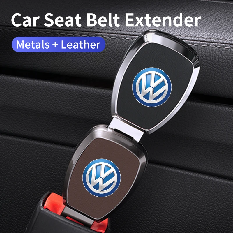 Car Seat Belt Clip Extension Safety Lock Buckle Extender Plug For VW GTI Polo Golf Passat Scirocco Tiguan Jetta T-ROC CC Sharan