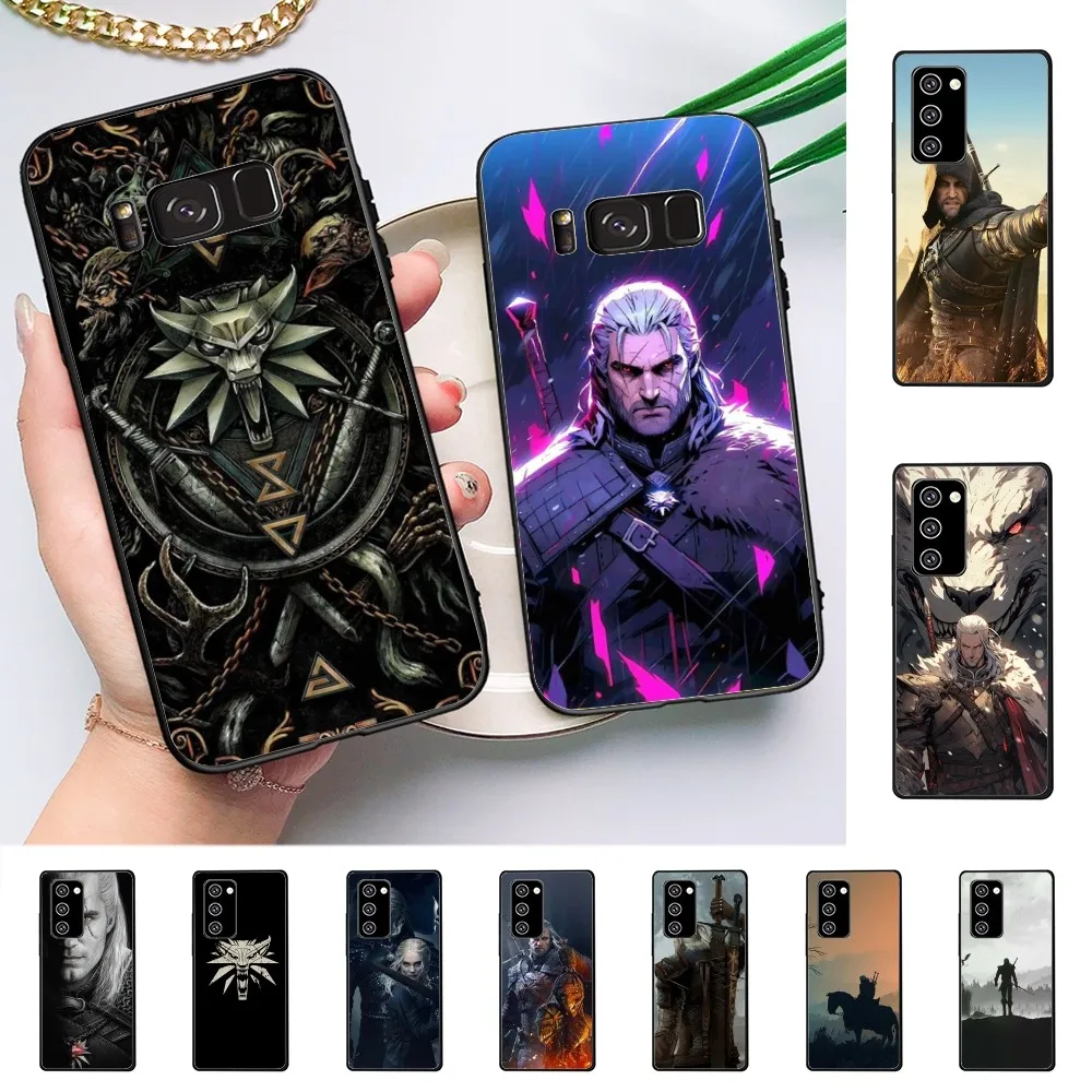 Game W-witcherS Phone Case For Samsung Note 8 9 10 20 pro plus lite M 10 11 20 30 21 31 51 A 21 22 42 02 03