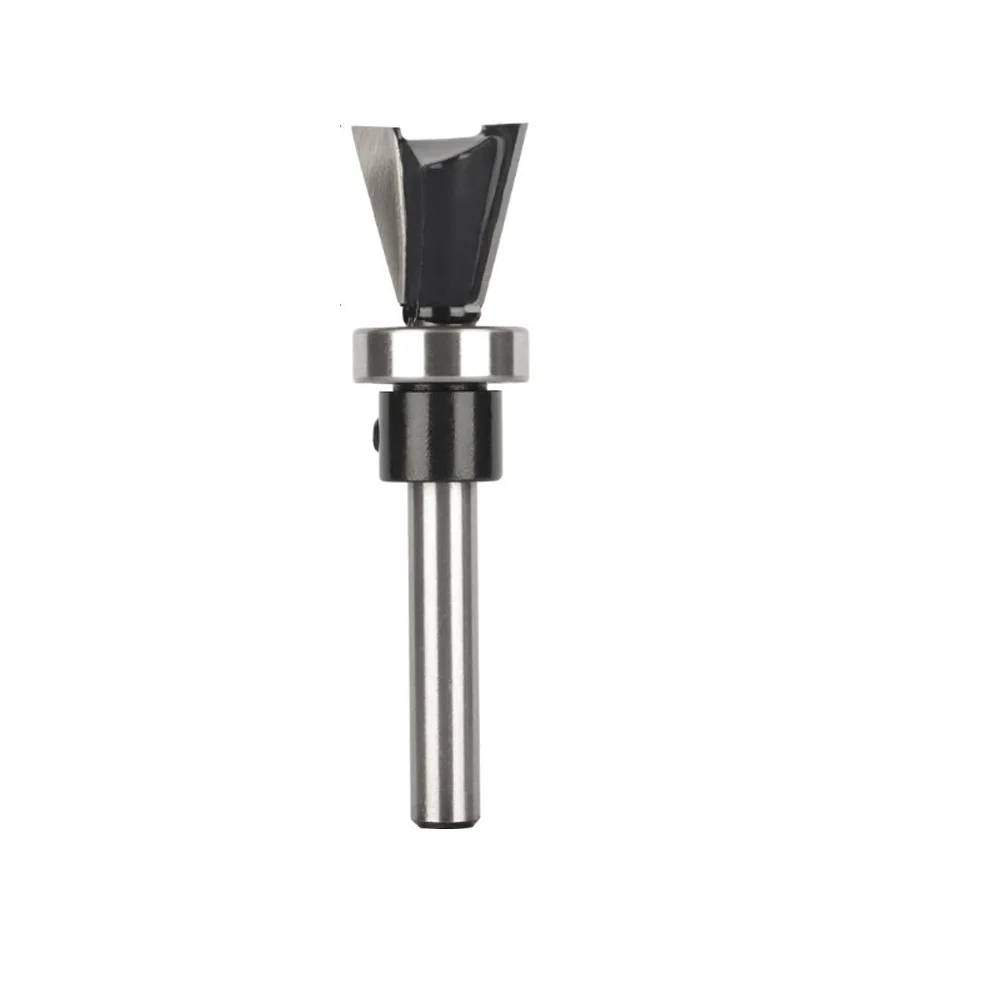 Anti Kickback Router Bit Milling Tool Dovetail Bit Anti Kickback Design C3 Micro-grain Carbide High Hook Angles