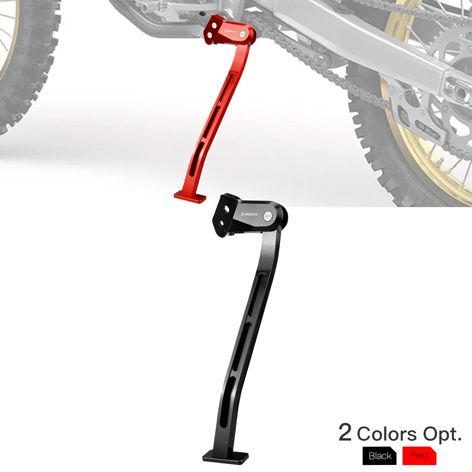 

For Honda CRF250R CRF450R 2019-2024 CRF250RX CRF450RWE 2024 CRF 250R 450R 250RX 450RWE Motorcycle Kick Side Stand Kickstand