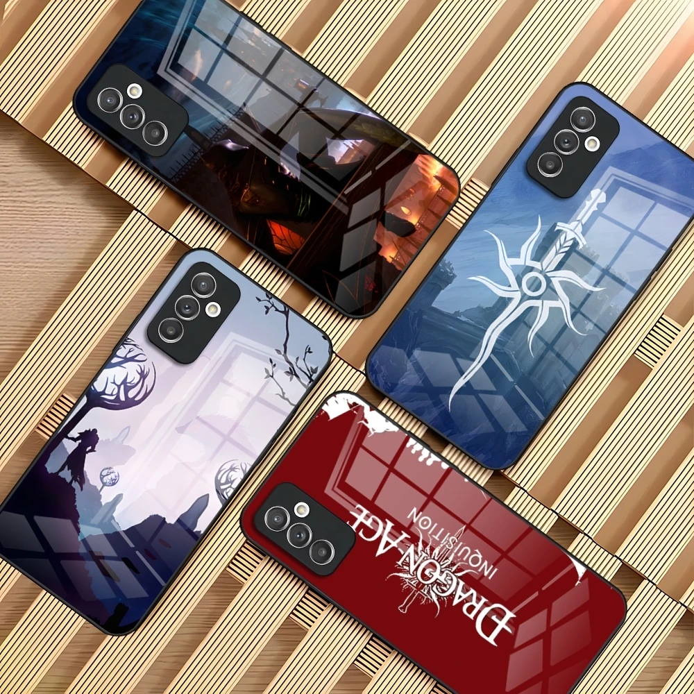 Game Dragon Age Inquisition Phone Case For Samsung S20 S30 S21 S32 S23 S24 S9 S10E Note 20 10 Pro Ultra Plus Glass Luxury Cover